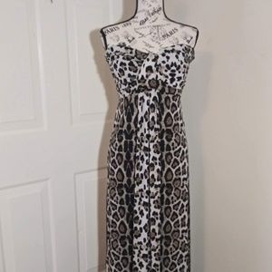 Animal Print Prom Homecoming Formal Dress